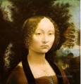 Portrait of Ginevra Benci Leonardo da Vinci